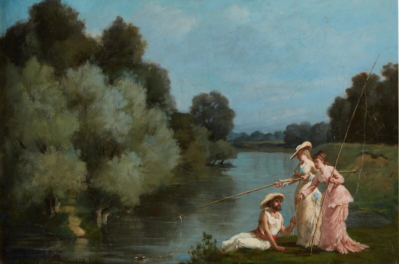 1838-Pierre - Adolphe Huas - Pesca